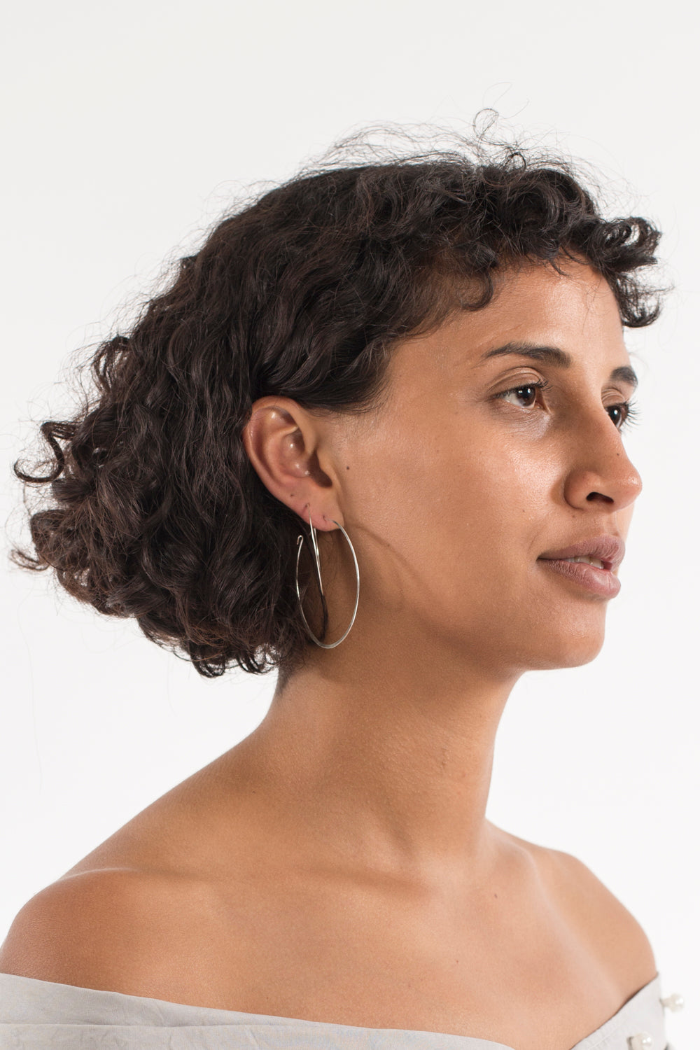Lilly Buttrose - Bare Hoop Earrings