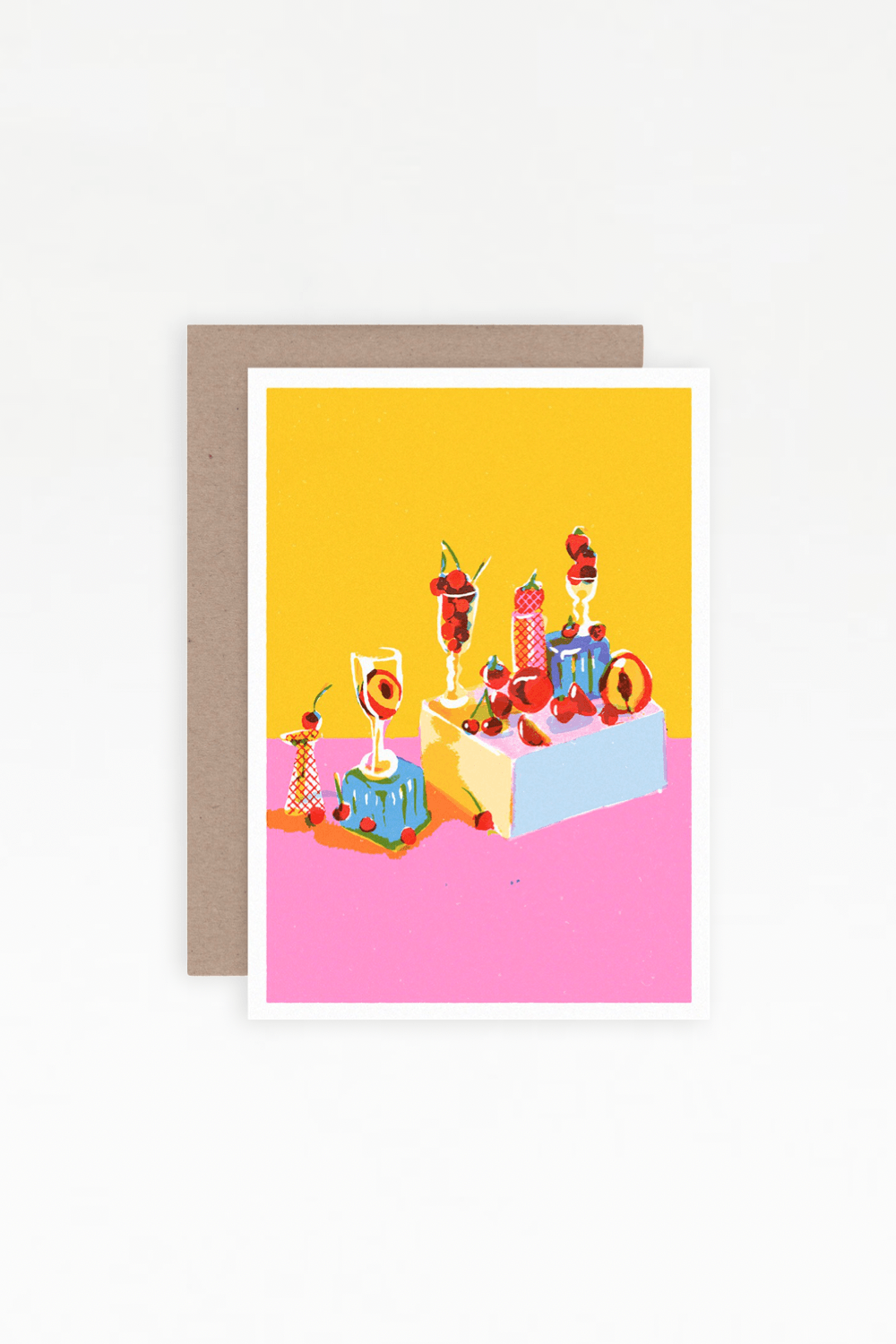 AHD Paper Co Greeting Card - Still life with Fruit - Ensemble Studios