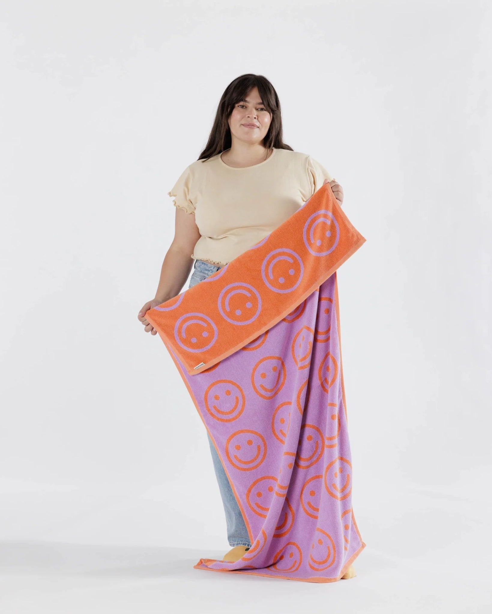 Baggu - Bath Towel - Happy Lilac - Ensemble Studios