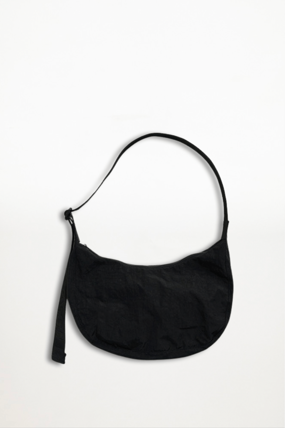 Baggu - Medium Nylon Crescent Bag - Black - Ensemble Studios