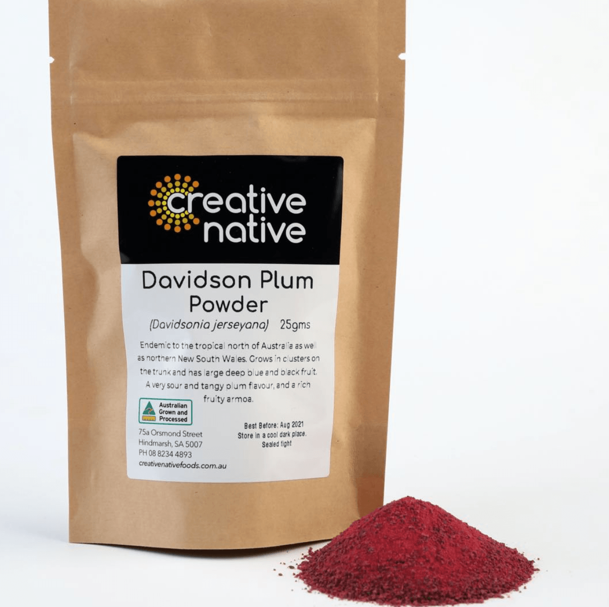 Creative Native - Davidson Plum Powder 25gm - Ensemble Studios