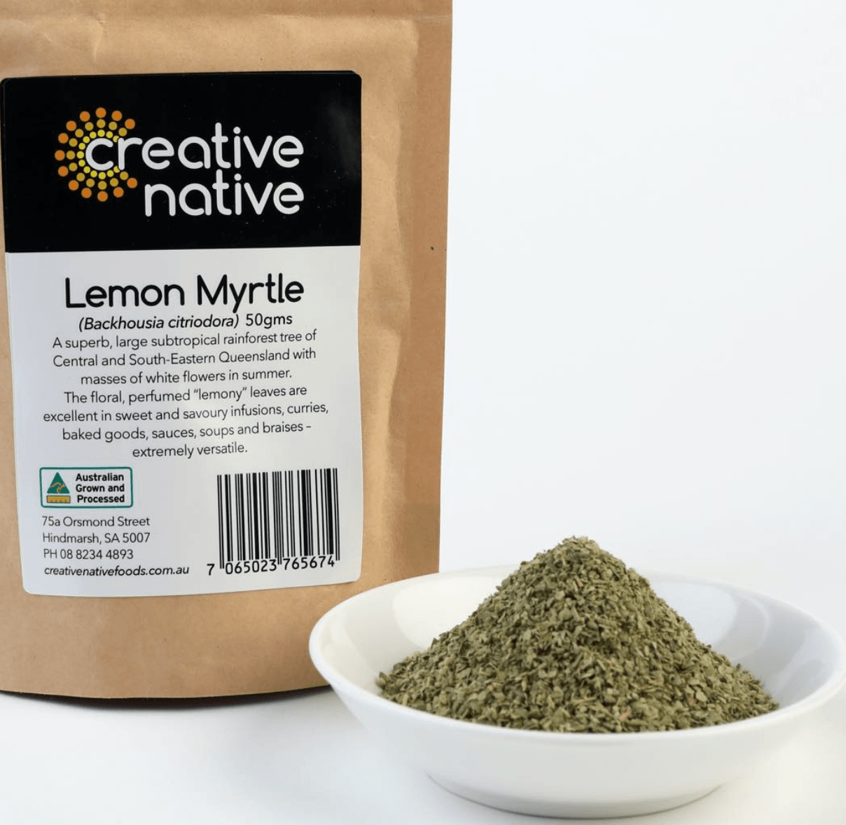 Creative Native - Lemon Myrtle 50gm - Ensemble Studios