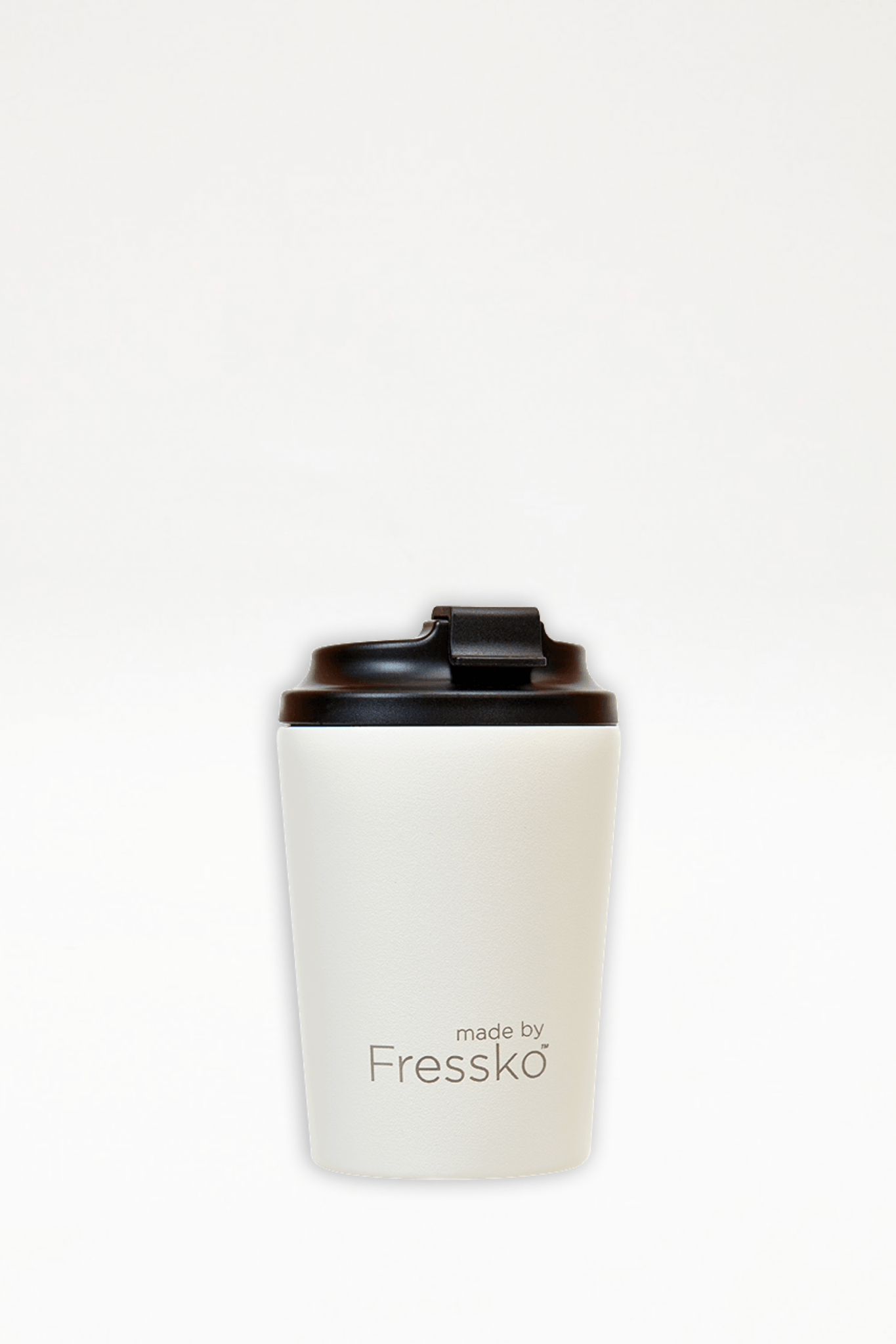 Fressko - Bino - Reusable Coffee Cup - 227ml 8oz - Snow - Ensemble Studios
