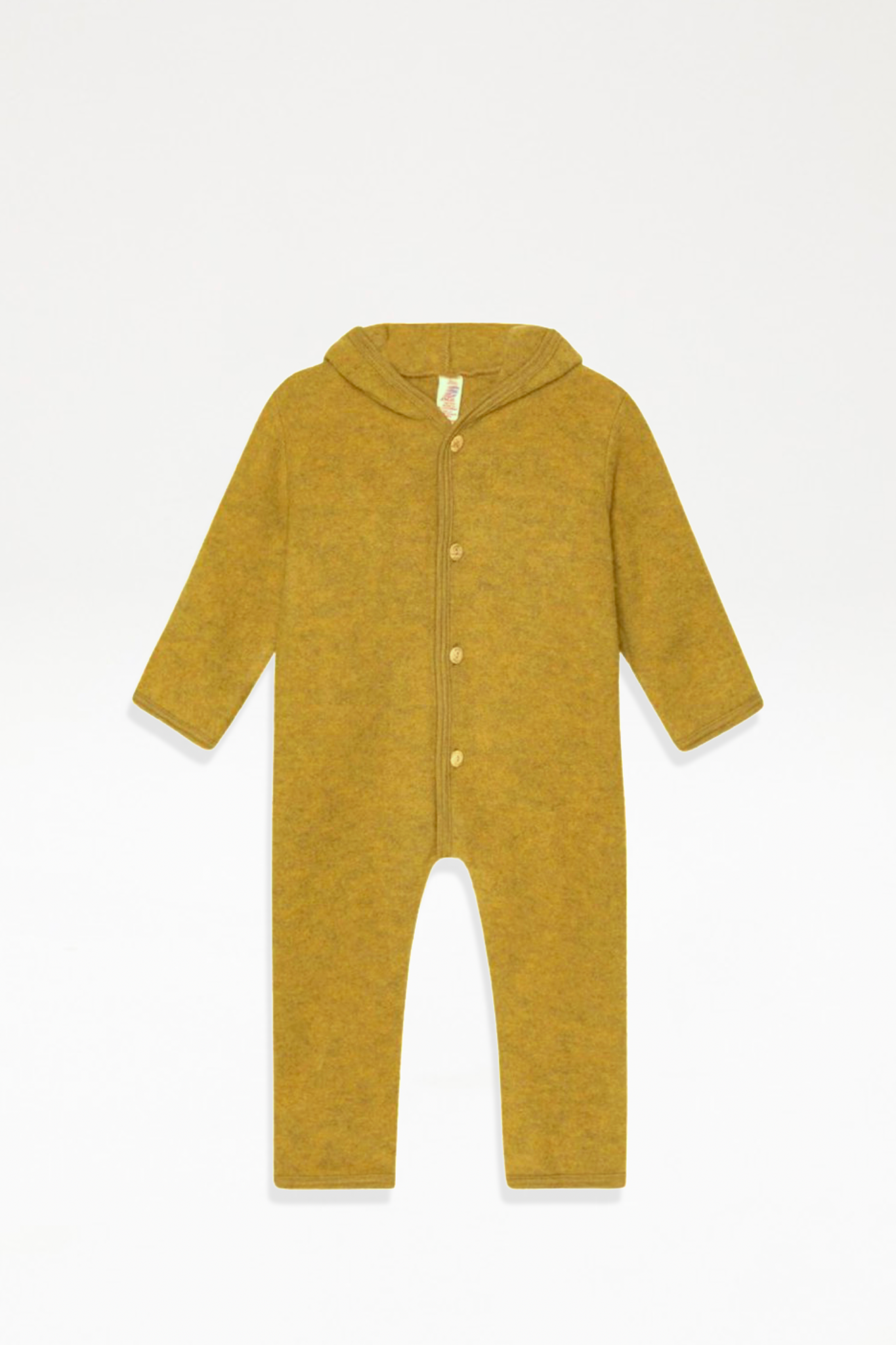 Engel - Baby Organic Wool Overall - Saffron Melange