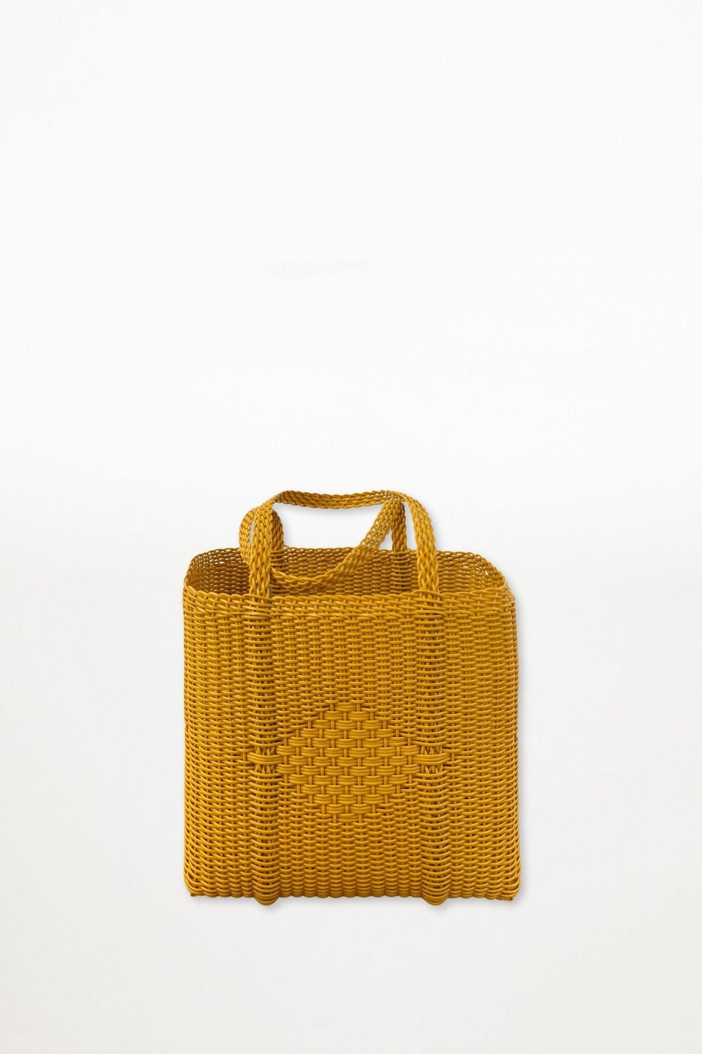ixöq - Recycled Plastic Cesta Basket Tote Medium - Sunflower - Ensemble Studios