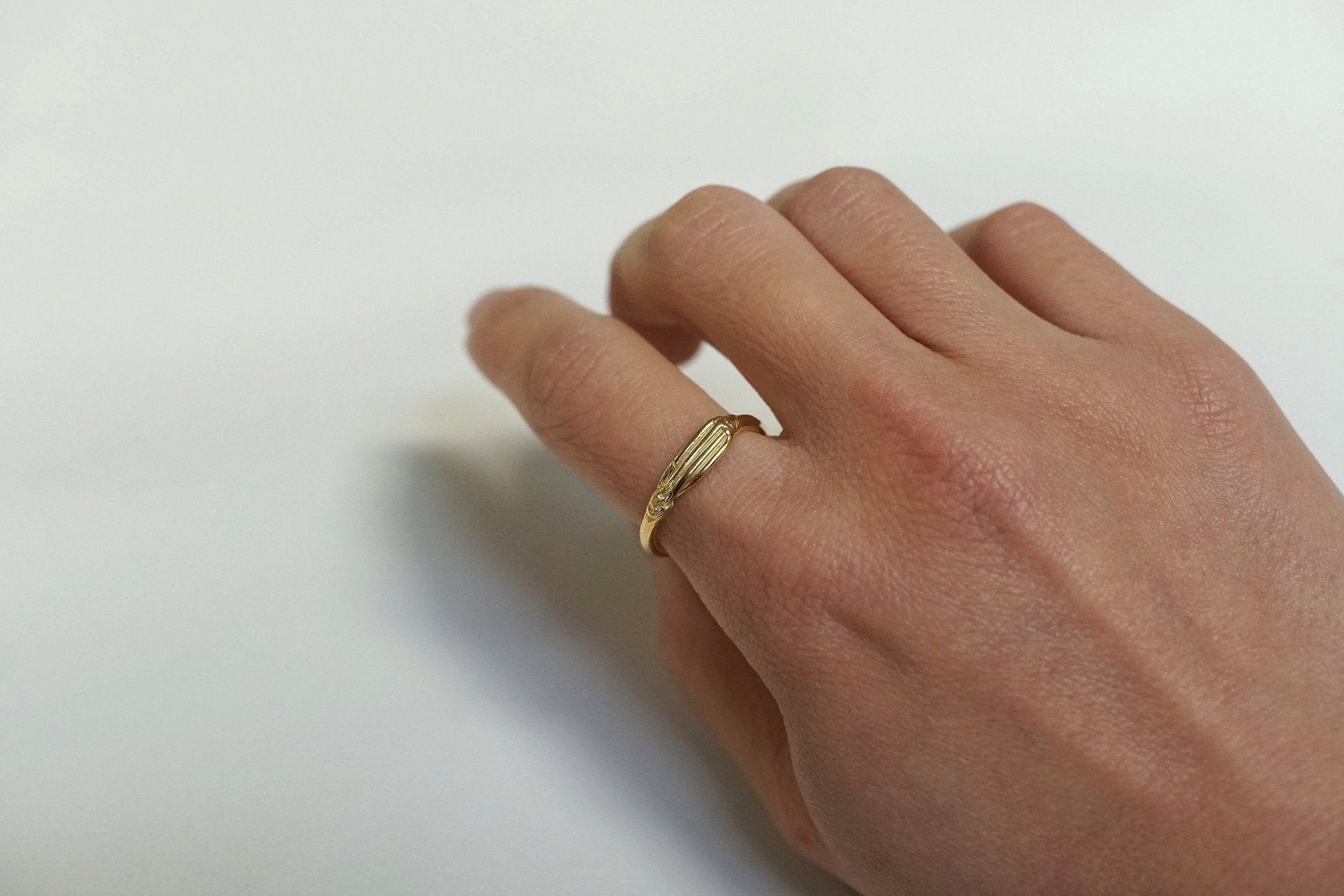 Lilly Buttrose - Wax Ring - 24k Gold Plated - Ensemble Studios