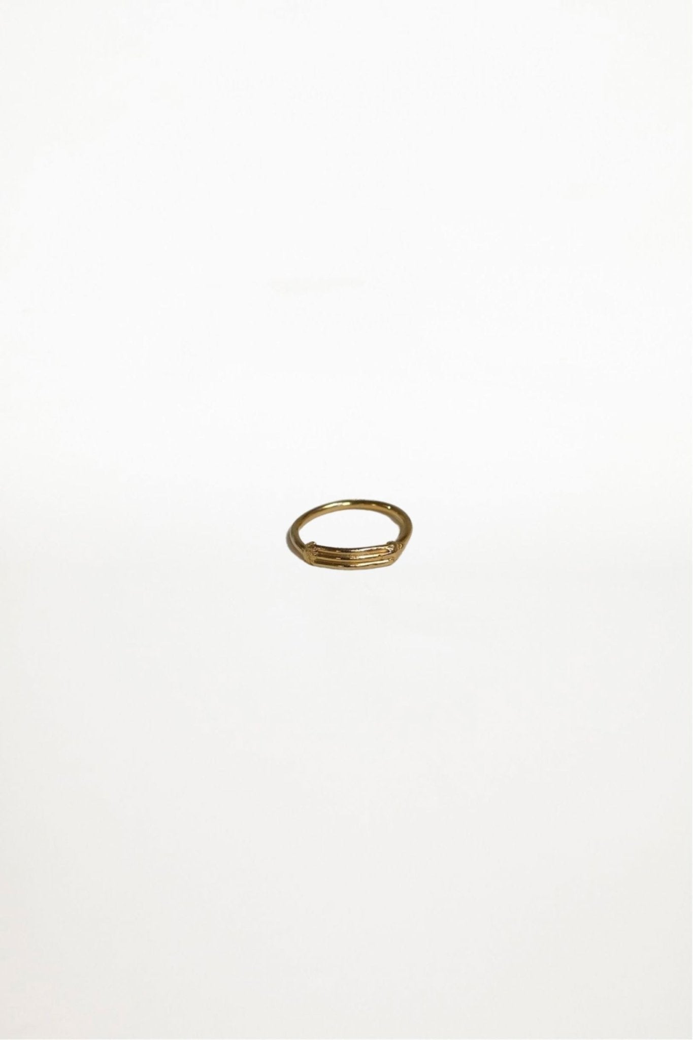 Lilly Buttrose - Wax Ring - 24k Gold Plated - Ensemble Studios
