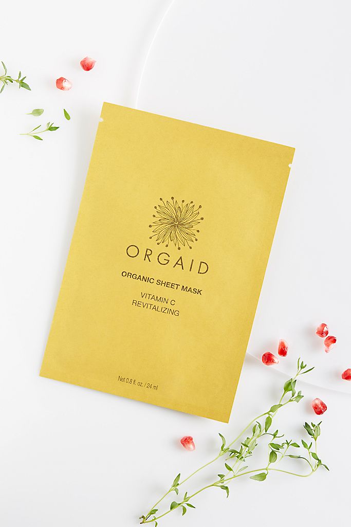 Orgaid Organic Sheet Mask - Vitamin C & Revitalizing - Ensemble Studios