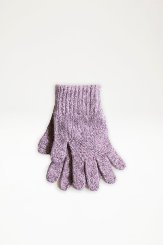 Possum Merino Gloves - Lilac - Ensemble Studios