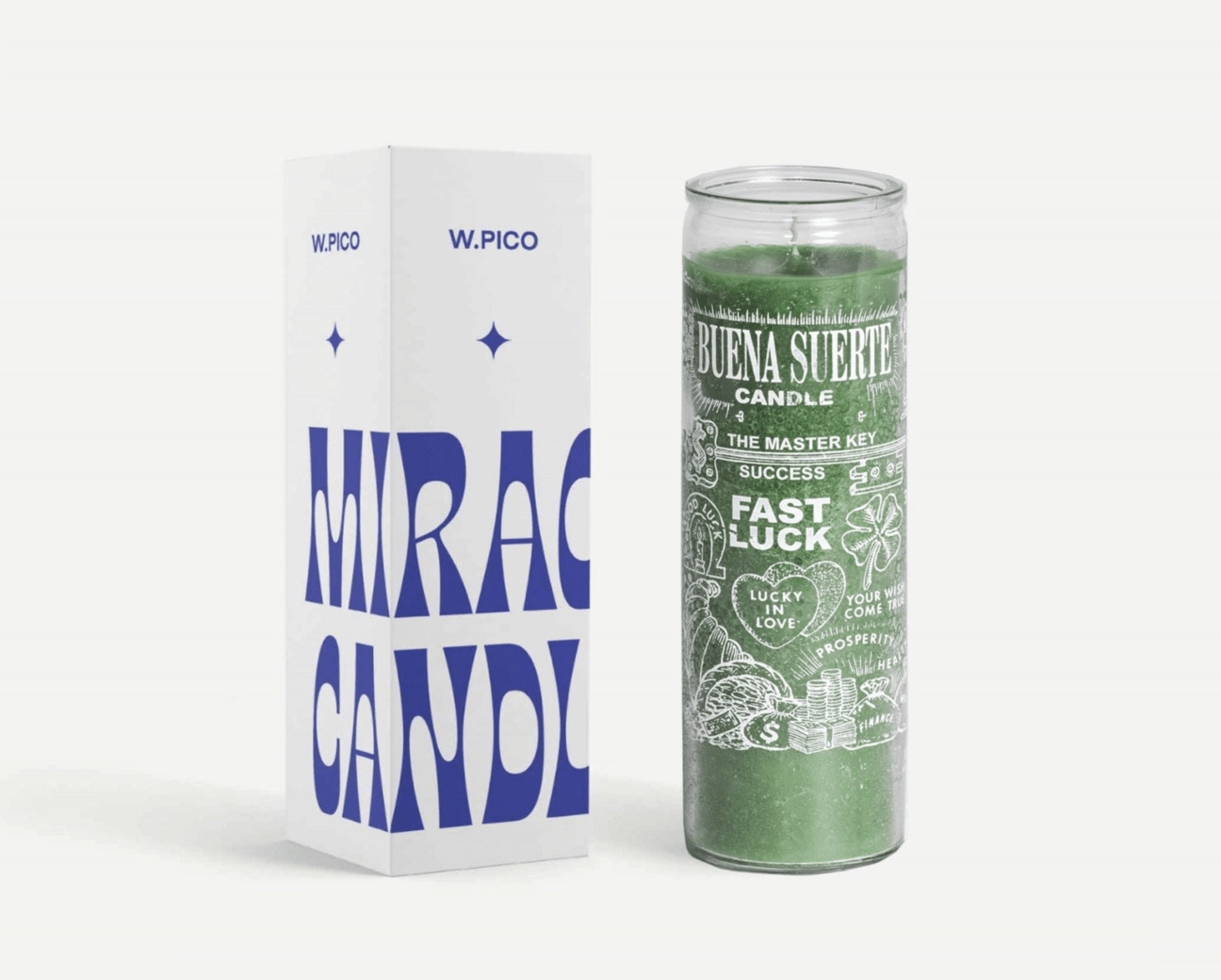 W. Pico Miracle Candle - Fast Luck - Ensemble Studios