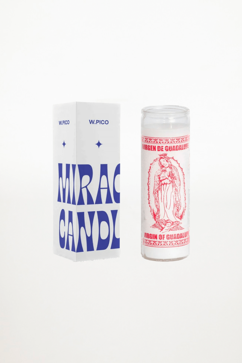 W. Pico Miracle Candle - Guadalupe White - Ensemble Studios